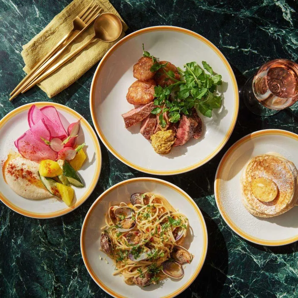 bills大阪のディナーコース