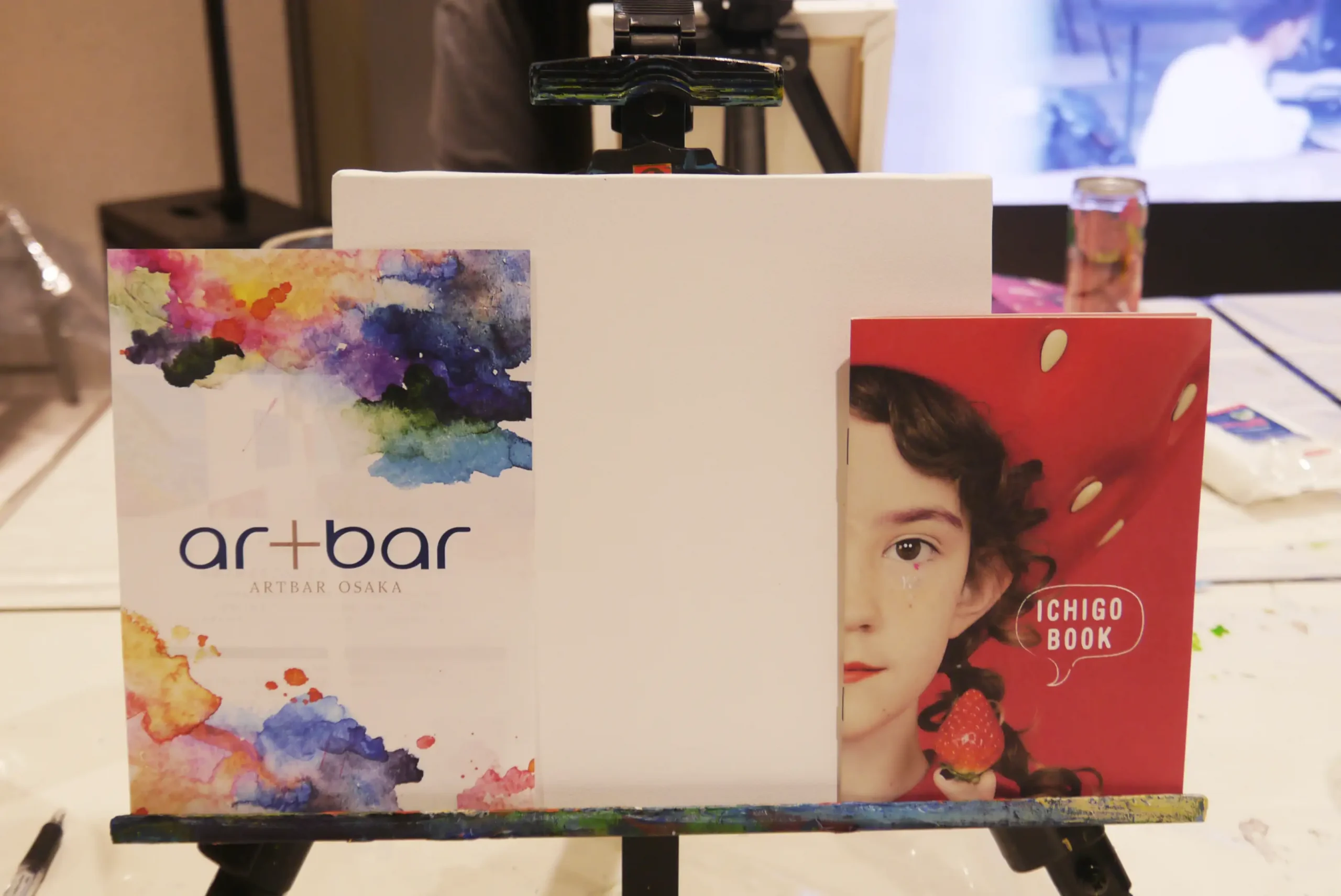 名画を描けるイベント「Artbar Osaka×＃いちごバレンタイン 誰でも名画が描ける！ペインティング体験」！阪神梅田本店で2月8日～14日開催（体験レポート付）