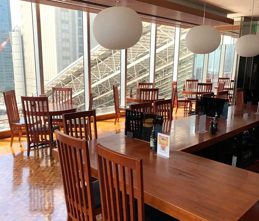 エキ ポンテベッキオ ア オオサカの内観