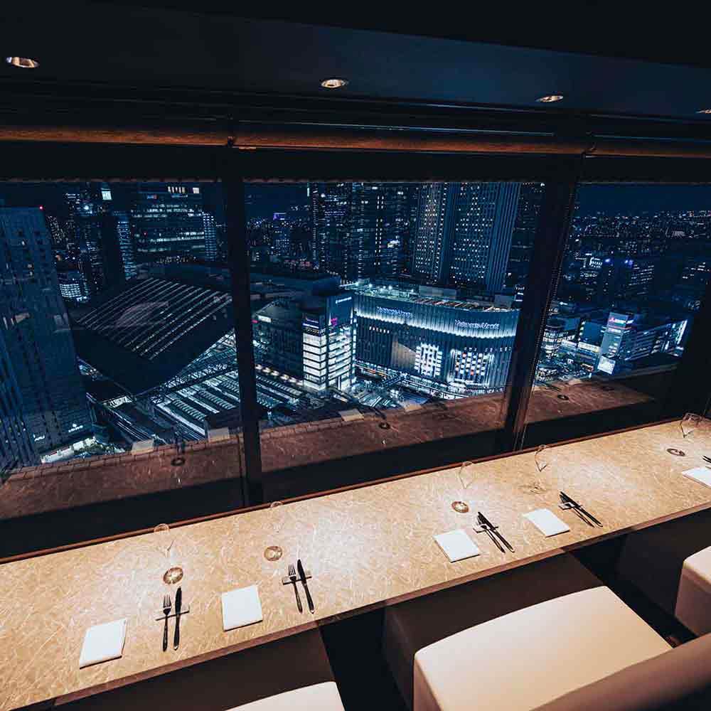 belladiningcafeから見える夜景