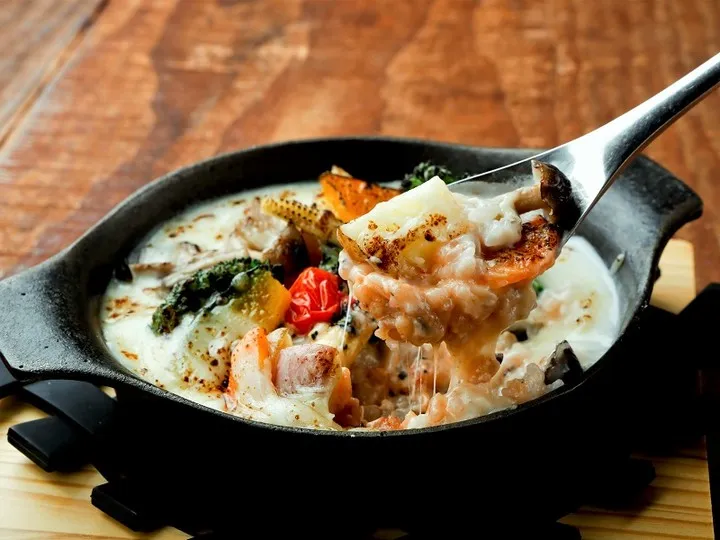 ベシャメルカフェのグラタン