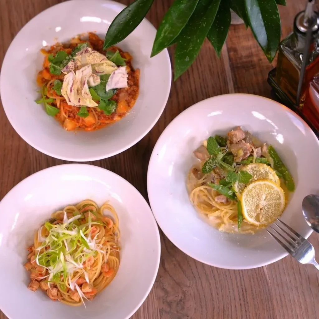 茨木市のファーマーズキッチンのパスタメニュー