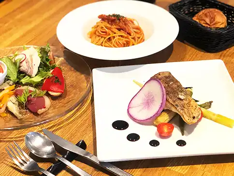 Lucciのランチセット