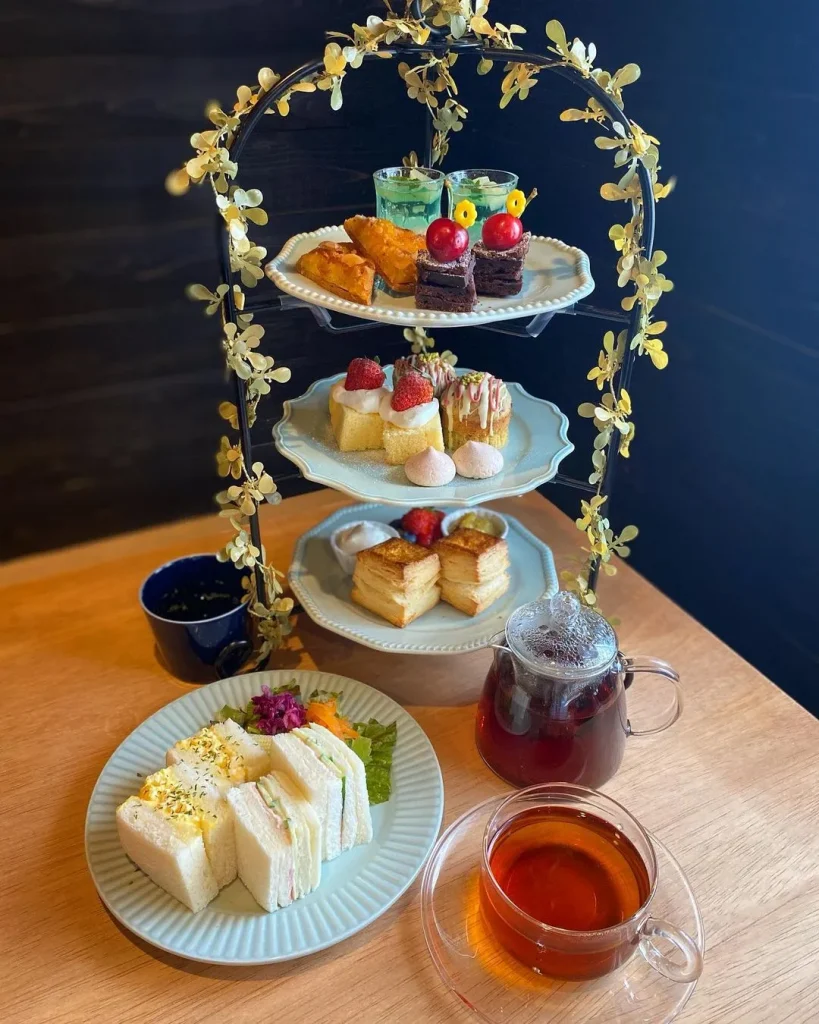 茨木市の喫茶物語のアフタヌーンティー