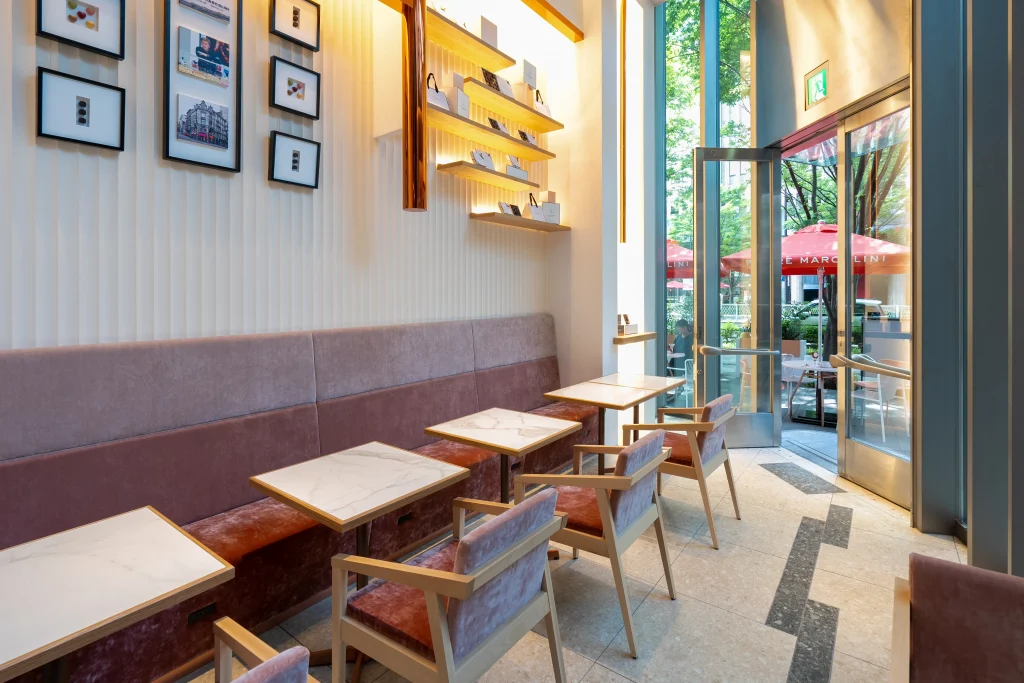 ピエール マルコリーニ グランフロント大阪店 イートインスペース