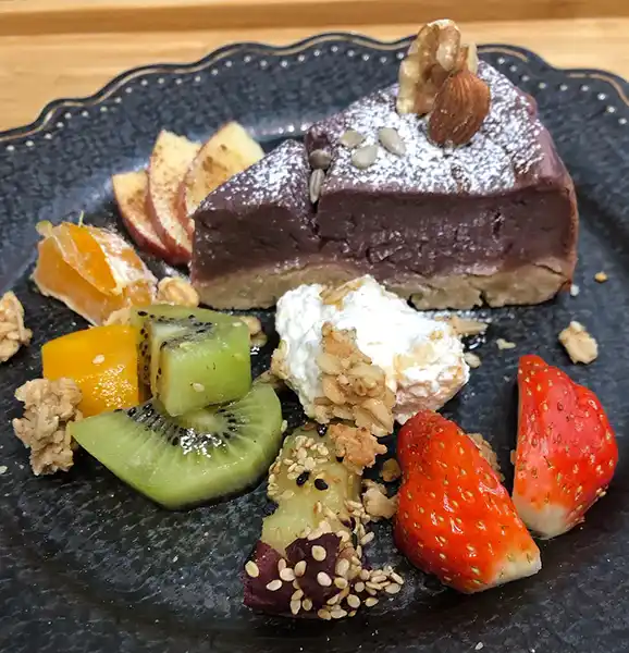 素食カフェrenのスイーツ