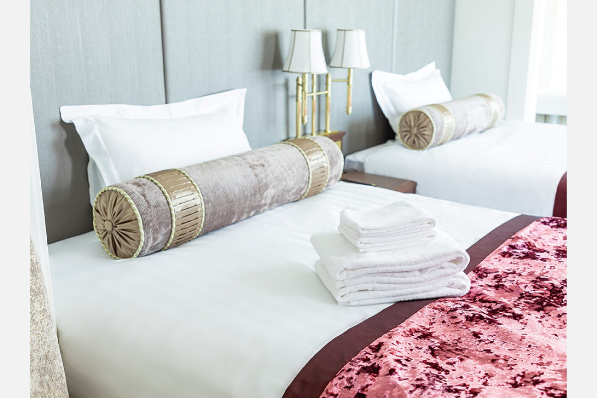 阪急阪神ホールディングスのSDGs 阪急阪神ホテルズ リネン類の再使用による環境保全団体への寄付