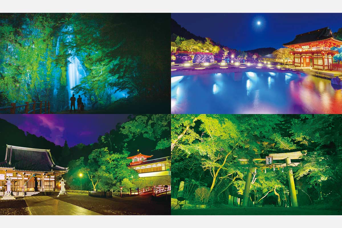 夏夜の箕面公園を幻想的に照らし出す「第38回サマーフェスタ箕面公園2023～火と水と光の祭典～」7月15日（土）から開催