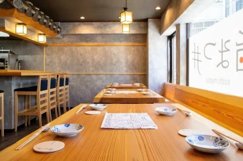 鮨 まつ井 大阪梅田店 内観