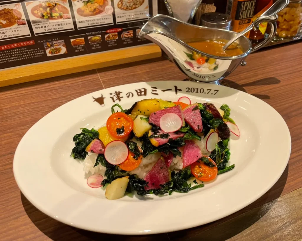 津の田カリーのカレーライス