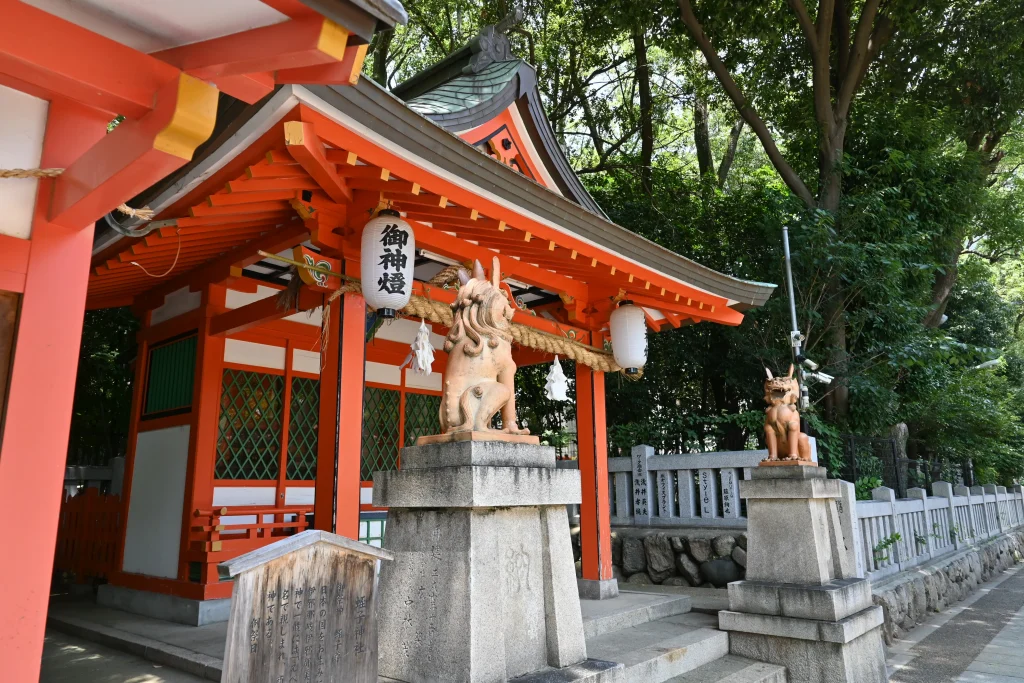 生田神社　蛭子の狛犬