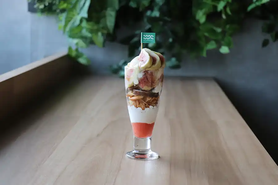 TIERRAの豆乳パフェ