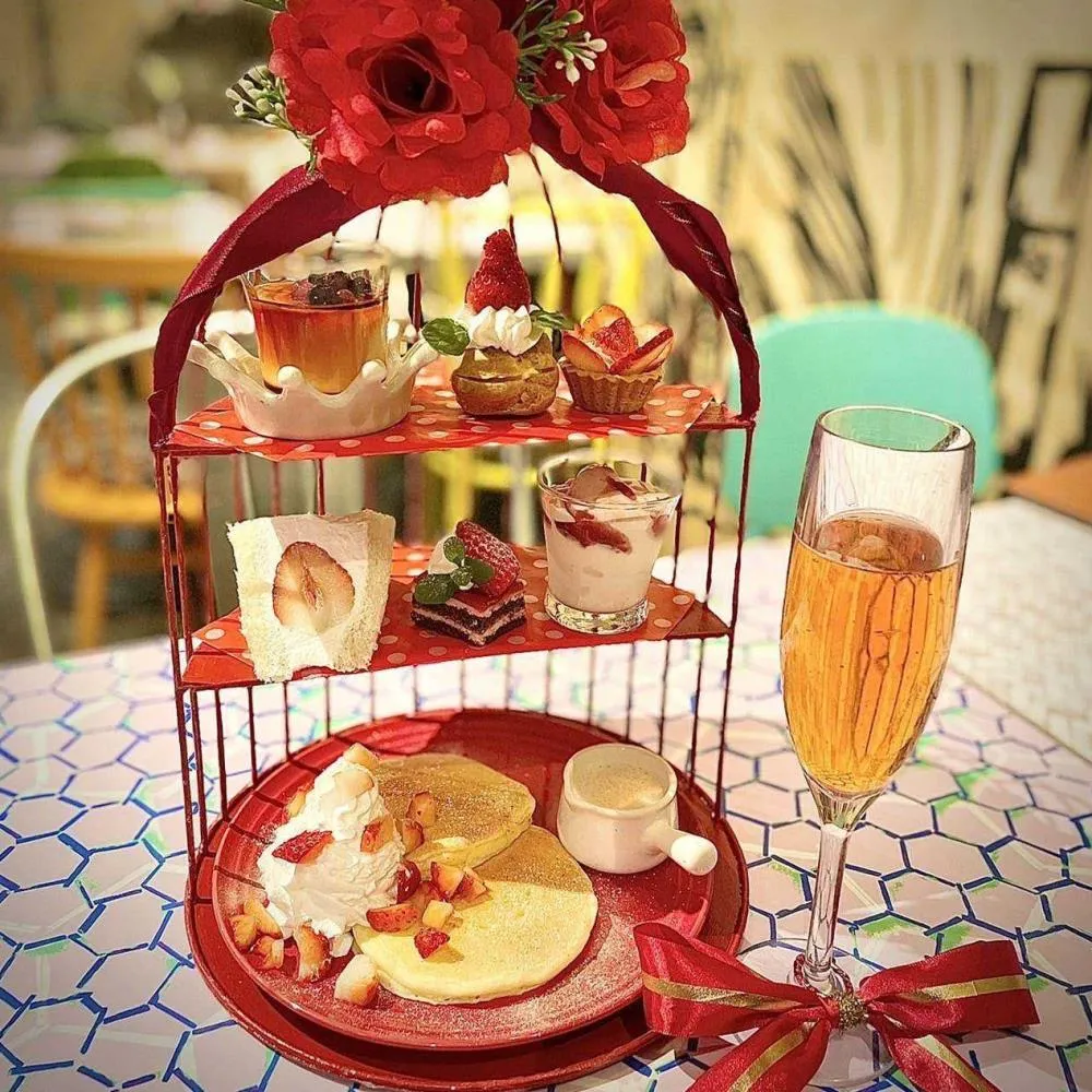 メルカパーラーのアフタヌーンティー