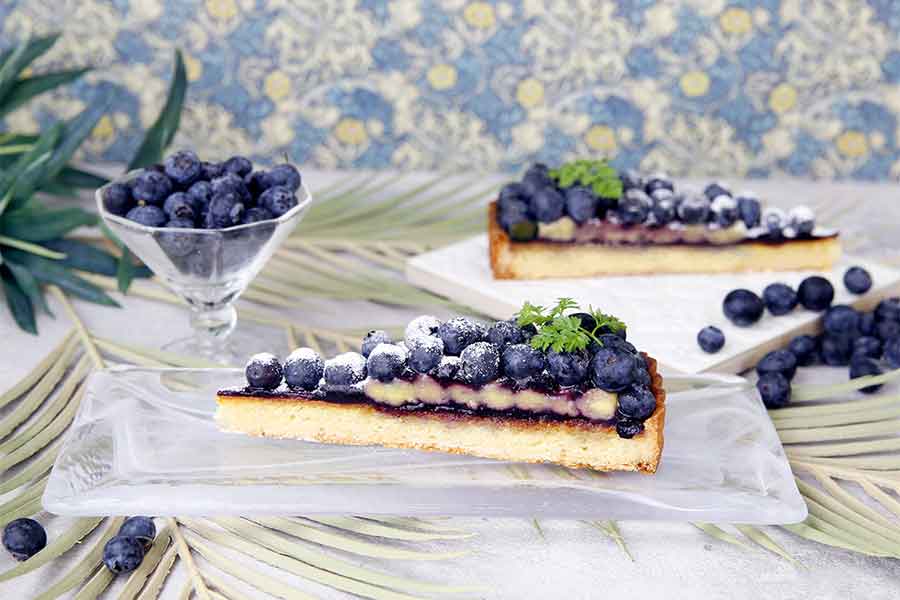 patisserietoothtoothのブルーベリータルト