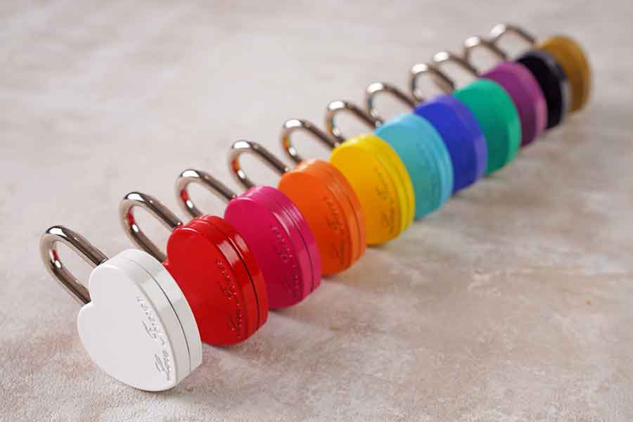 空中庭園展望台のハートロック