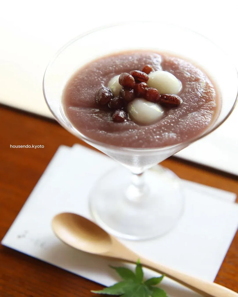 宝泉のあずきのソルベ