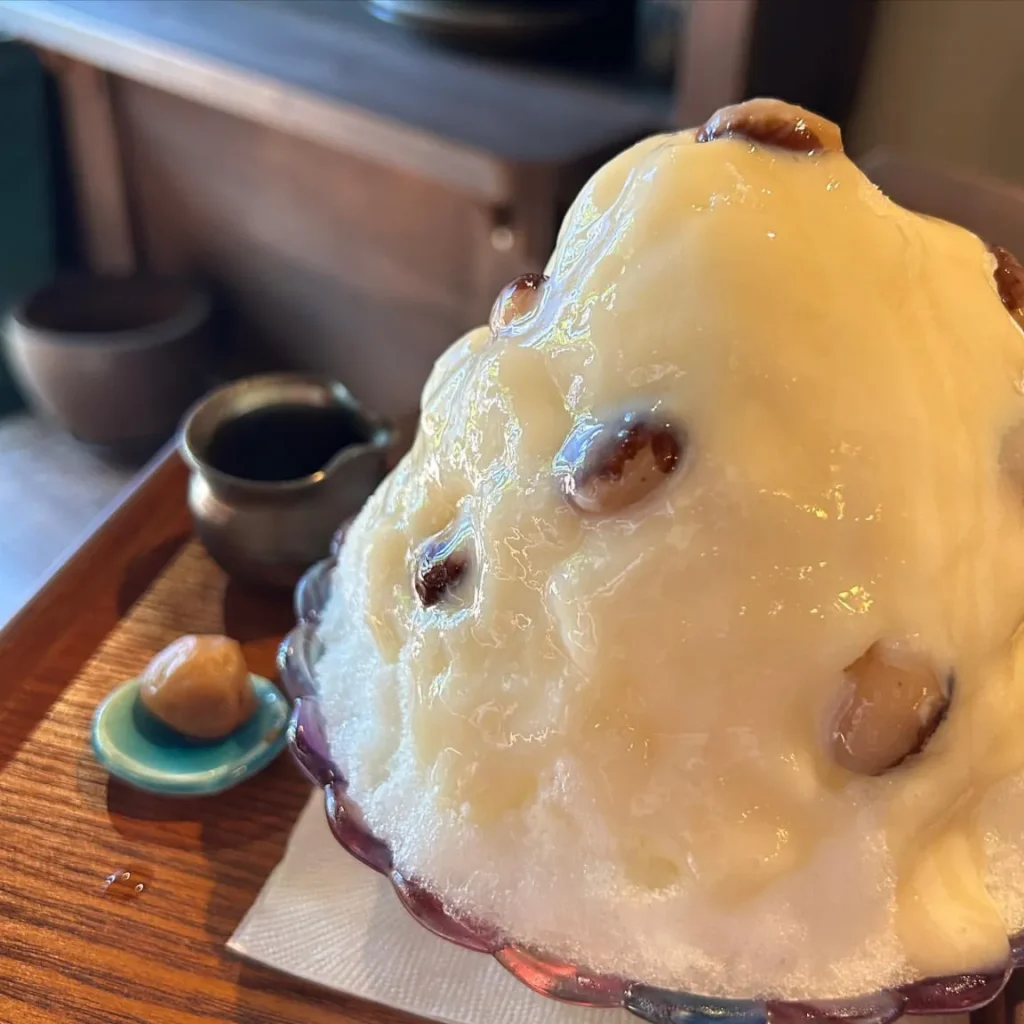 カフェ火裏蓮花けづり氷