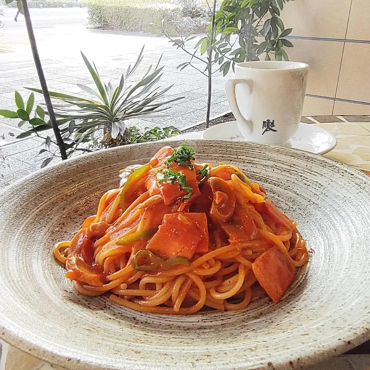 前田珈琲御池店ナポリタン