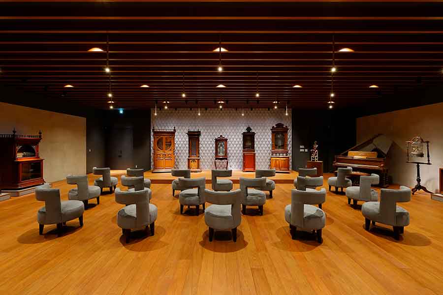 永守ギャラリーの内観