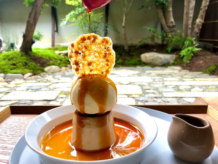 The Unir Coffee Sensesのアフォガートコーヒープリン