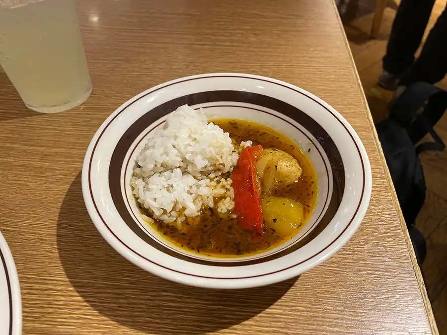 オリジナルチキンのためのスープカレー