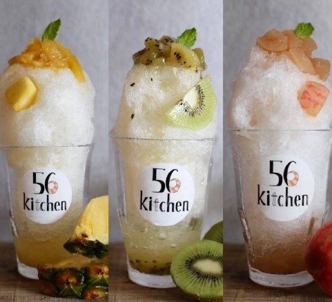 いばらき芝生フェスタ　56kitchen自家製シロップかき氷