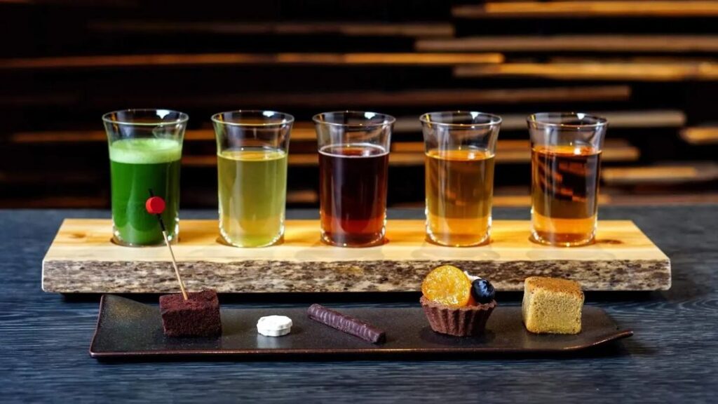 北川半兵衛の五種のお茶飲み比べセット