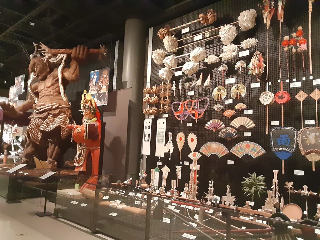 国立民族学博物館（みんぱく）東アジア展示ゾーン　日本