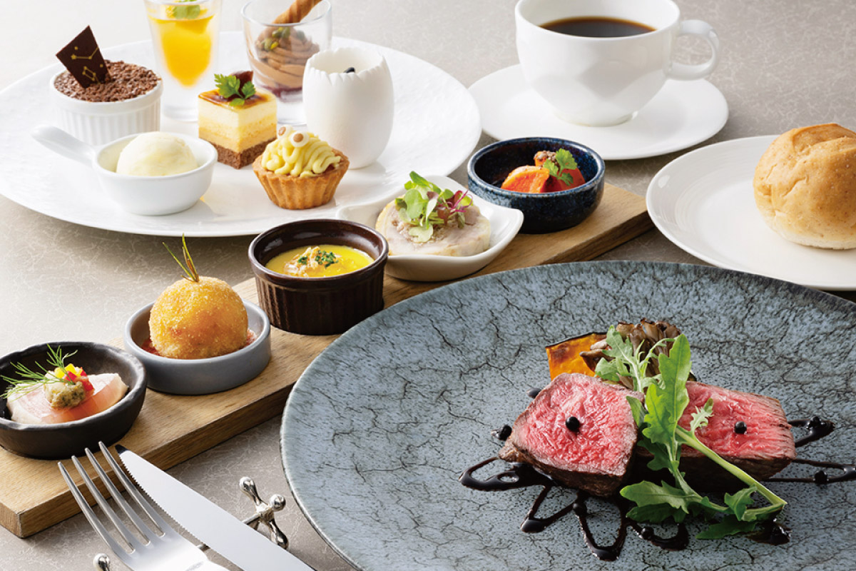 【梅田ランチ】ホテル阪急レスパイア大阪で、薪窯グリル料理をコースで。Sポイントを使ってランチ！