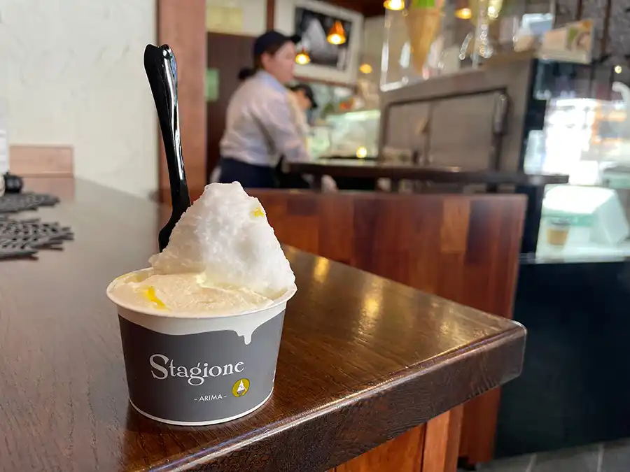 アリマジェラテリア スタジオーネのジェラート