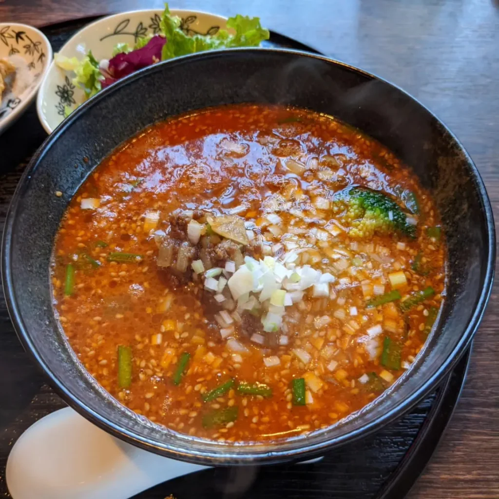 遊食中華吃飯担々麵セット