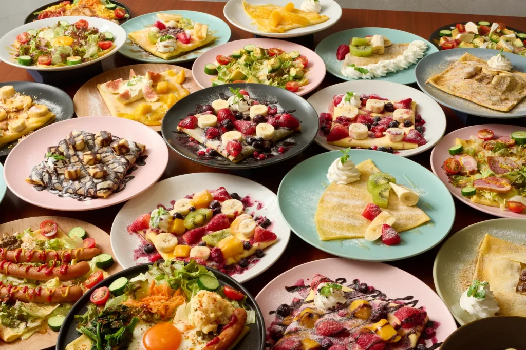 タイム堂クレープ全種類