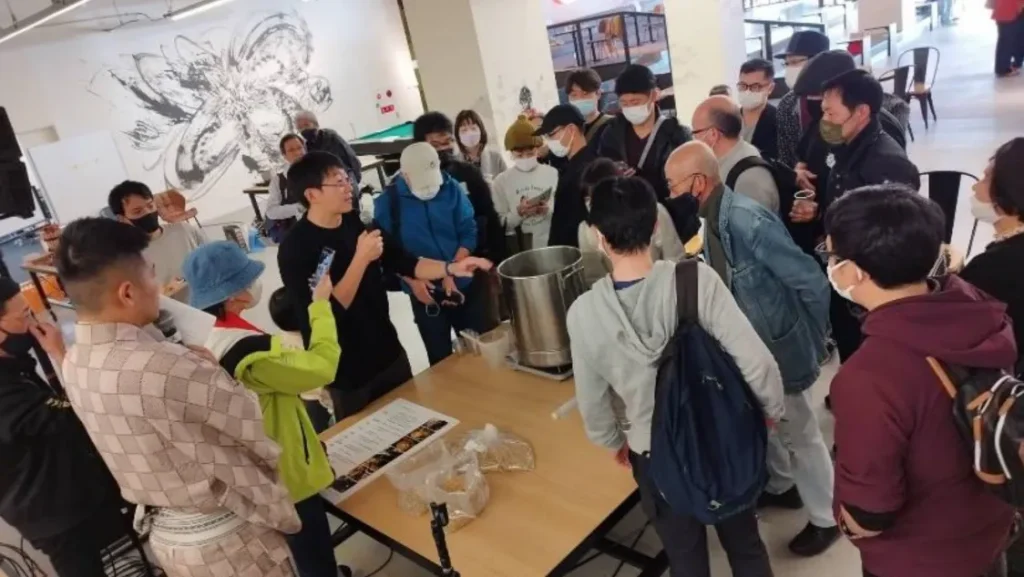 昨年の大阪酒万博の会場風景