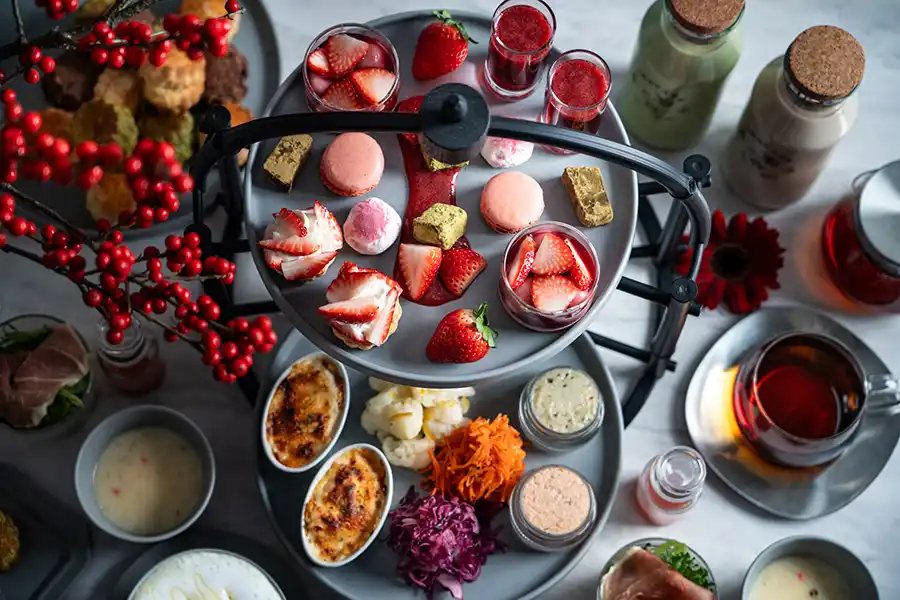 チャバティ嵐山いちごアフタヌーンティー