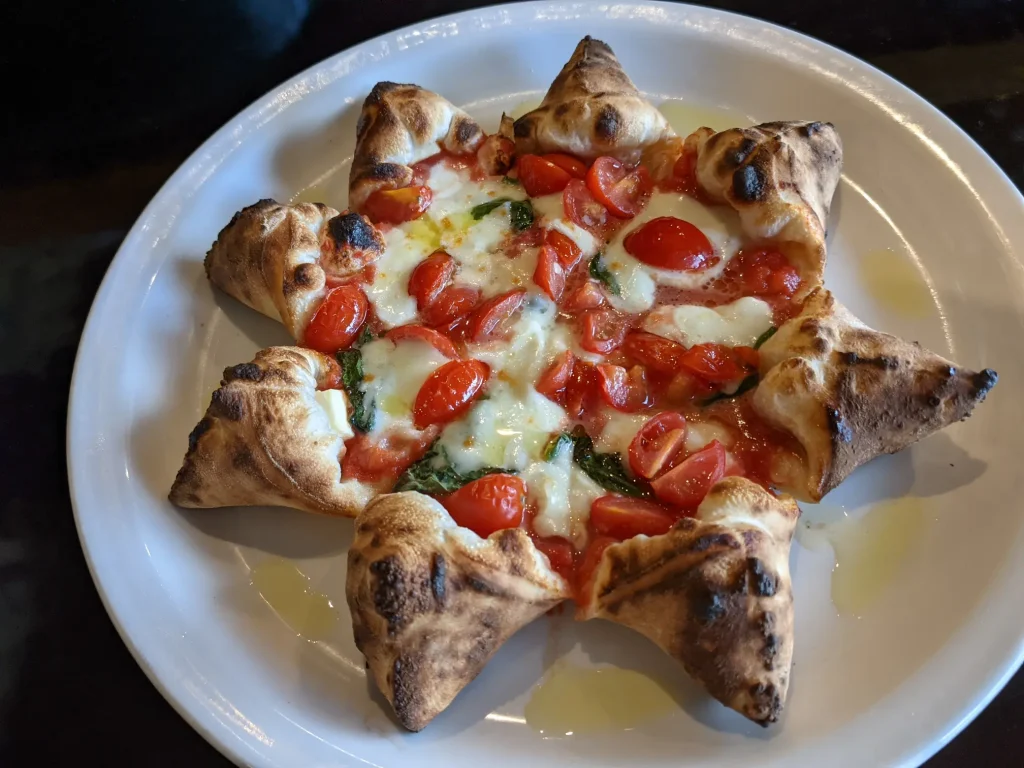 クレオの星型ピッツア