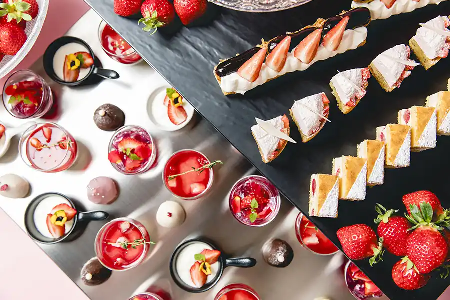 フォション京都のいちごビュッフェ