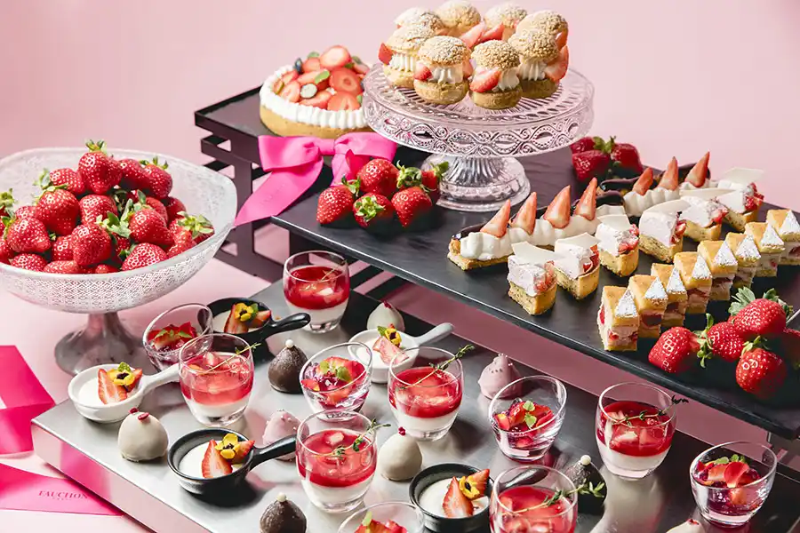 フォション京都のいちごビュッフェ