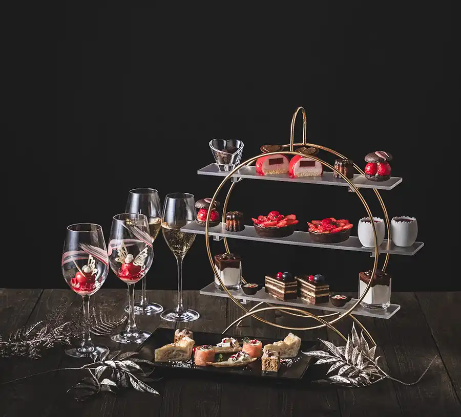 ホテル阪神のいちごアフタヌーンティー