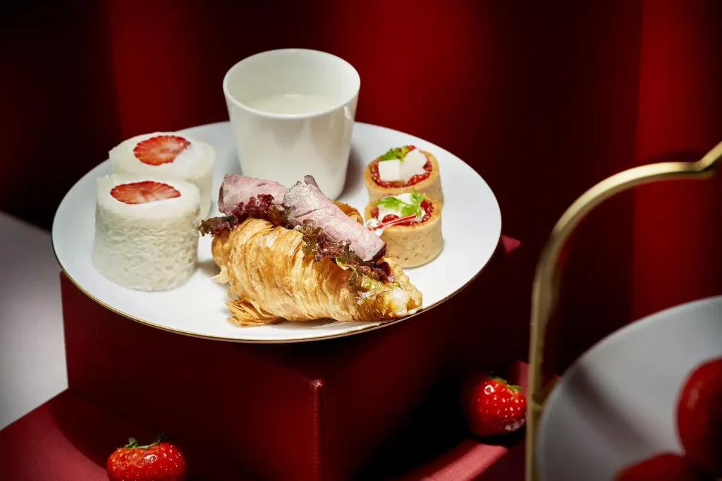 ウェスティン京都のいちごアフタヌーンティー