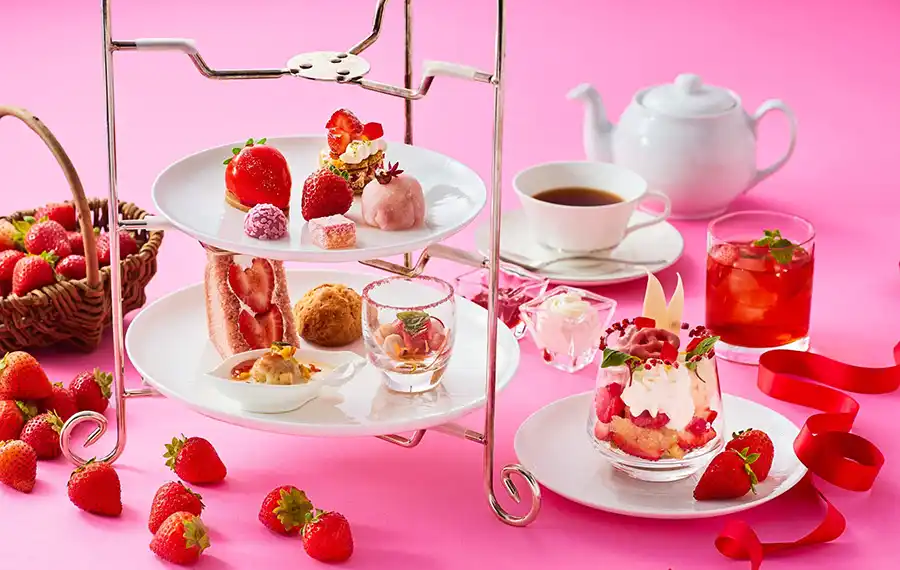 ホテル日航大阪のいちごアフタヌーンティー
