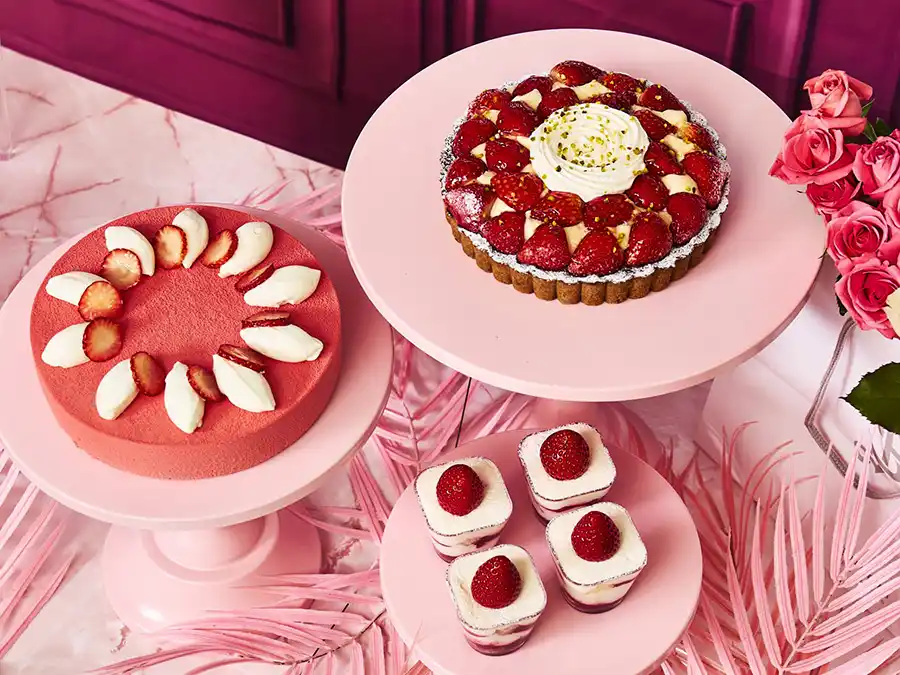 セントレジス大阪のいちごビュッフェ