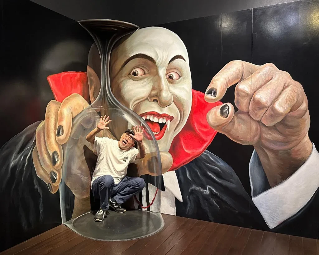 神戸トリックアート・不思議な領事館　展示