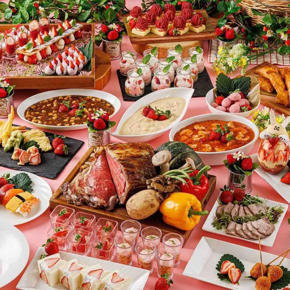 アーカラのいちごビュッフェ