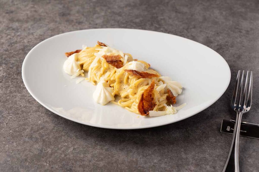 エルシエロのスパゲッティカルボナーラ、ガブリのレシピ