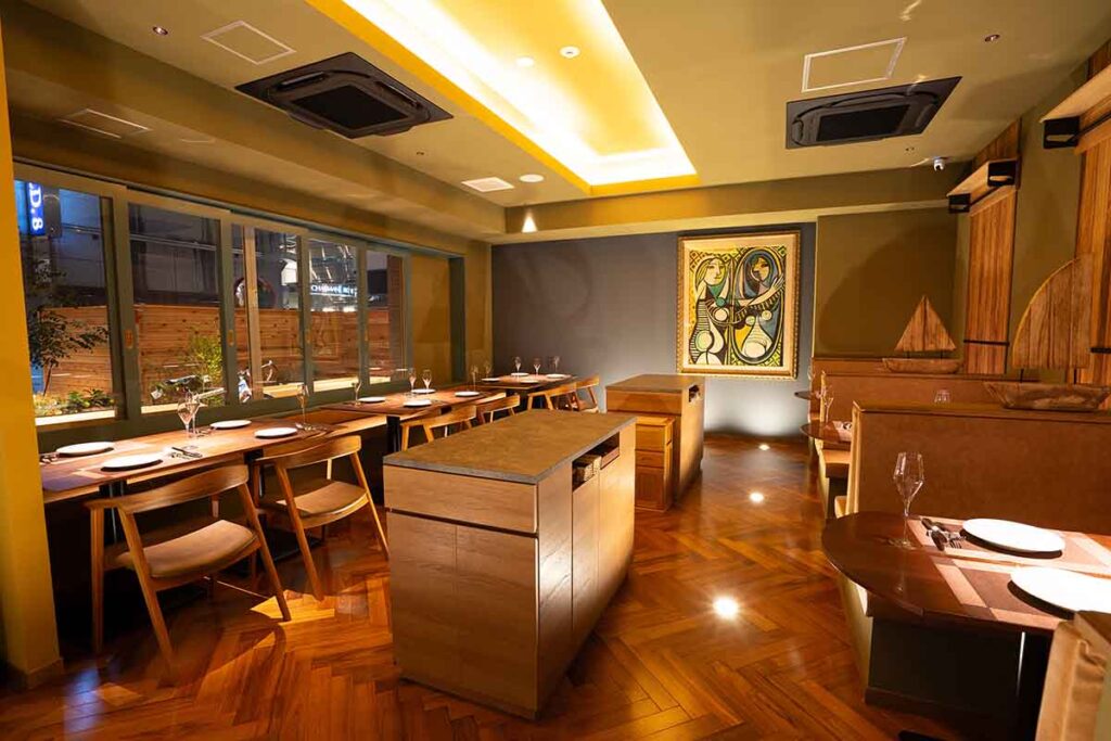 エルシエロの店内