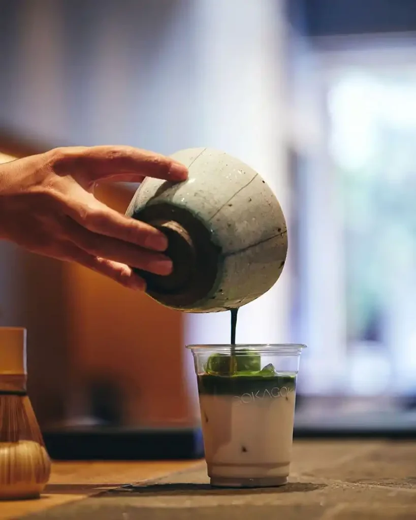 gokagokyotoの抹茶ラテ