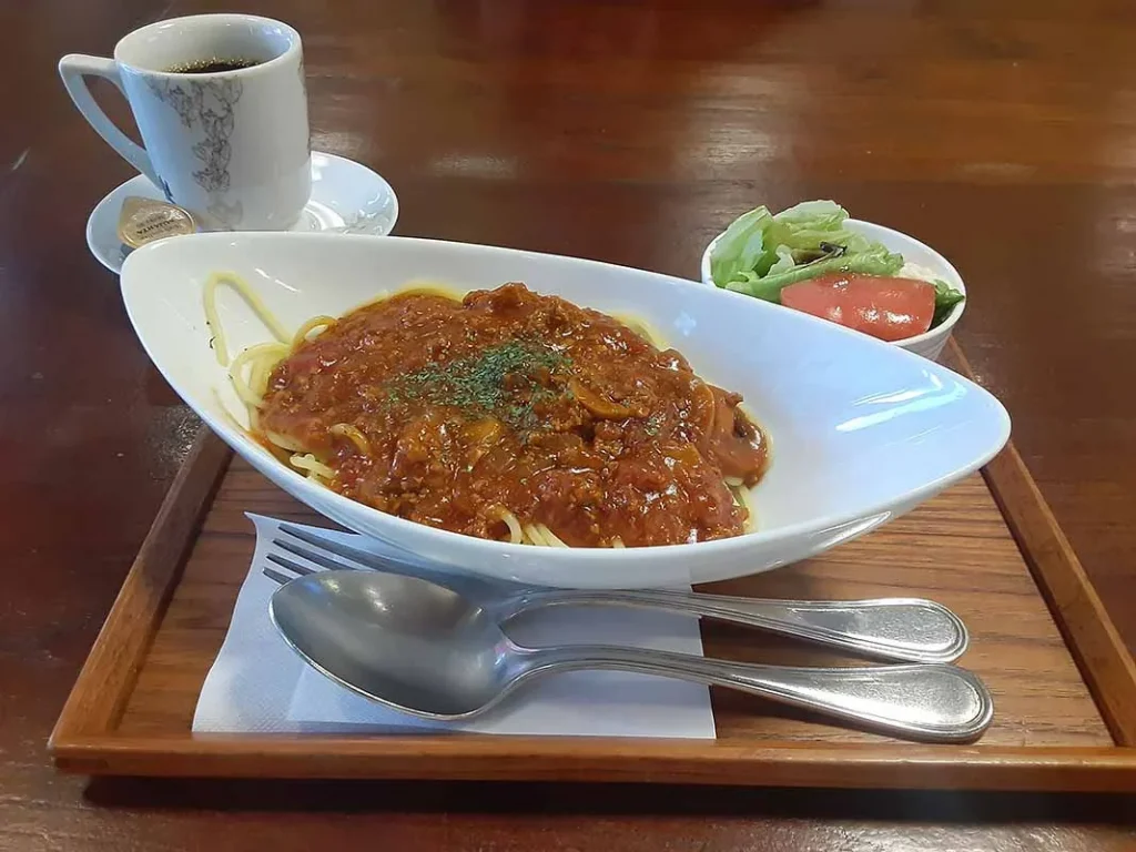 漫画ミュージアム　前田珈琲ランチ