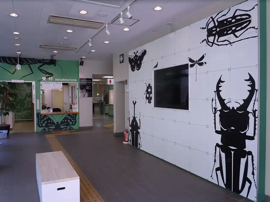 箕面昆虫館の内観