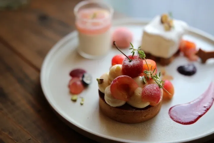 ニチニチベイクのデザートプレート