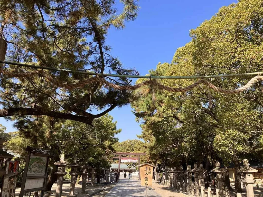 西宮神社　参道